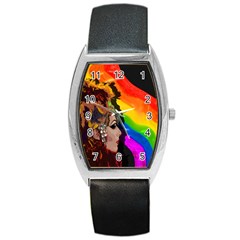 Transvestite Barrel Style Metal Watch by Valentinaart