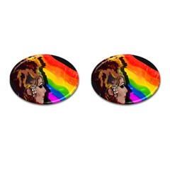 Transvestite Cufflinks (Oval)