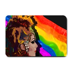 Transvestite Small Doormat  by Valentinaart