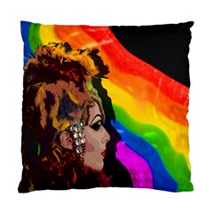 Transvestite Standard Cushion Case (One Side)