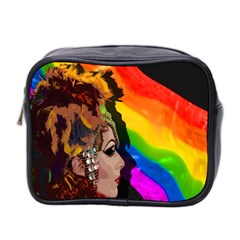 Transvestite Mini Toiletries Bag 2-side by Valentinaart