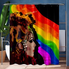 Transvestite Shower Curtain 60  x 72  (Medium) 