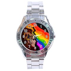 Transvestite Stainless Steel Analogue Watch by Valentinaart