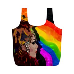 Transvestite Full Print Recycle Bags (m)  by Valentinaart