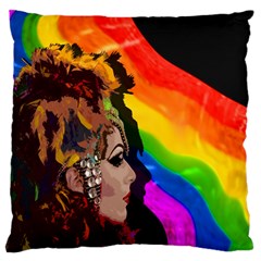 Transvestite Standard Flano Cushion Case (one Side) by Valentinaart