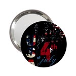 4th of July Independence Day 2.25  Handbag Mirrors Front