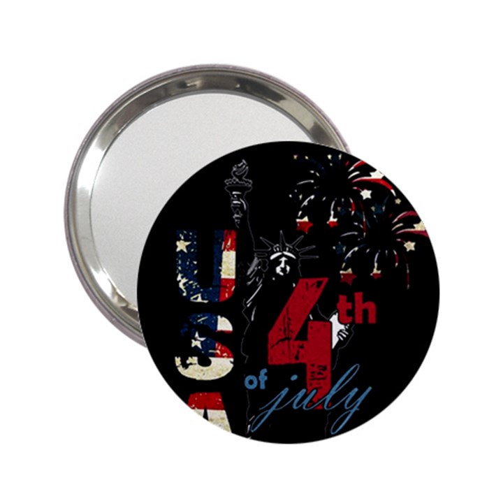 4th of July Independence Day 2.25  Handbag Mirrors