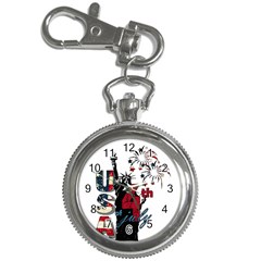 4th Of July Independence Day Key Chain Watches