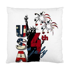 4th Of July Independence Day Standard Cushion Case (one Side) by Valentinaart