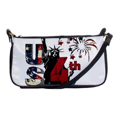 4th Of July Independence Day Shoulder Clutch Bags by Valentinaart