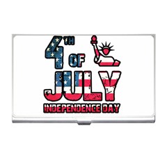 4th Of July Independence Day Business Card Holders by Valentinaart