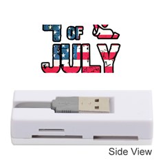 4th Of July Independence Day Memory Card Reader (stick)  by Valentinaart