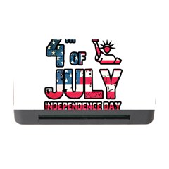 4th Of July Independence Day Memory Card Reader With Cf by Valentinaart