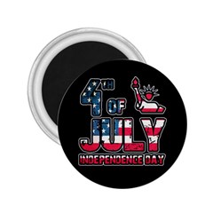 4th Of July Independence Day 2 25  Magnets by Valentinaart