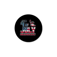 4th Of July Independence Day Golf Ball Marker (10 Pack) by Valentinaart