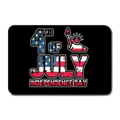 4th Of July Independence Day Plate Mats by Valentinaart