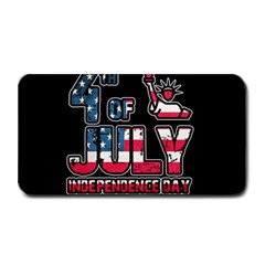 4th Of July Independence Day Medium Bar Mats by Valentinaart