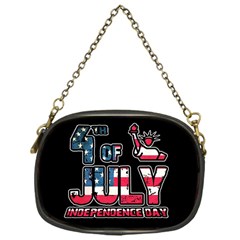 4th Of July Independence Day Chain Purses (one Side) 