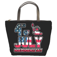 4th Of July Independence Day Bucket Bags by Valentinaart