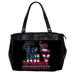 4th Of July Independence Day Office Handbags by Valentinaart