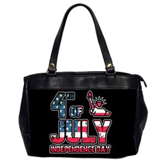 4th Of July Independence Day Office Handbags (2 Sides)  by Valentinaart