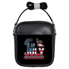 4th Of July Independence Day Girls Sling Bags by Valentinaart