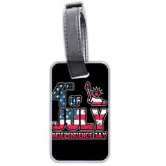 4th Of July Independence Day Luggage Tags (two Sides) by Valentinaart