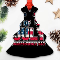 4th Of July Independence Day Christmas Tree Ornament (two Sides) by Valentinaart