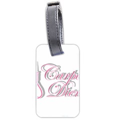 Carpe Diem  Luggage Tags (two Sides) by Valentinaart