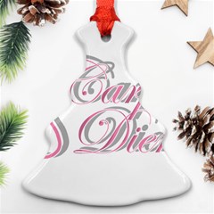 Carpe Diem  Ornament (christmas Tree)  by Valentinaart