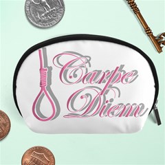 Carpe Diem  Accessory Pouches (large)  by Valentinaart