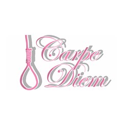 Carpe Diem  Satin Wrap by Valentinaart