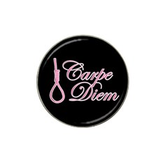 Carpe Diem  Hat Clip Ball Marker (10 Pack) by Valentinaart