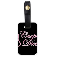 Carpe Diem  Luggage Tags (one Side)  by Valentinaart