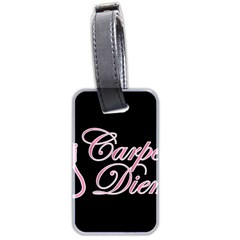 Carpe Diem  Luggage Tags (two Sides) by Valentinaart