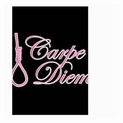 Carpe Diem  Large Garden Flag (two Sides) by Valentinaart