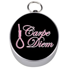 Carpe Diem  Silver Compasses by Valentinaart