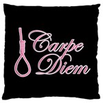 Carpe Diem  Standard Flano Cushion Case (One Side) Front