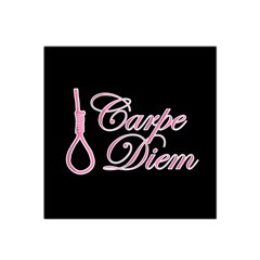 Carpe Diem  Satin Bandana Scarf by Valentinaart