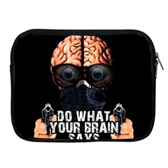 Do What Your Brain Says Apple Ipad 2/3/4 Zipper Cases by Valentinaart