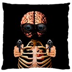 Do what your brain says Standard Flano Cushion Case (One Side) Front