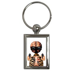 Do What Your Brain Says Key Chains (rectangle)  by Valentinaart