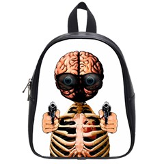 Do What Your Brain Says School Bags (small)  by Valentinaart