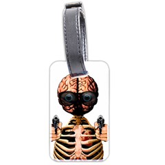 Do What Your Brain Says Luggage Tags (two Sides) by Valentinaart