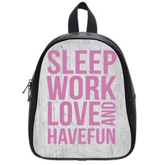 Grunge Style Motivational Quote Poster School Bags (small)  by dflcprints