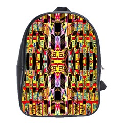 Three D Pie  School Bags (XL) 