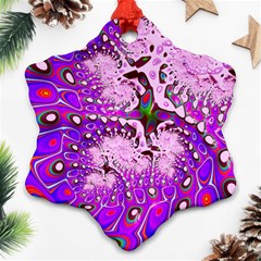 Fractal Fantasy 717a Ornament (snowflake) by Fractalworld