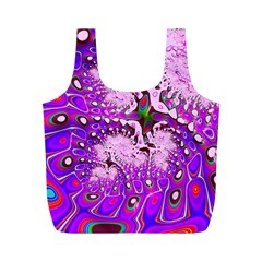 Fractal Fantasy 717a Full Print Recycle Bags (m) 