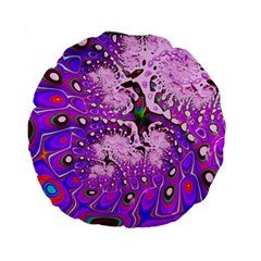 Fractal Fantasy 717a Standard 15  Premium Flano Round Cushions