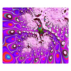 Fractal Fantasy 717a Double Sided Flano Blanket (small)  by Fractalworld